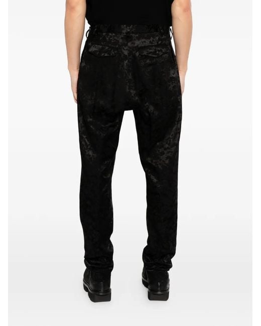 Julius Black Jodhpurs Trousers for men