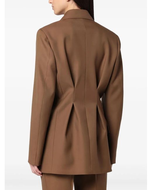 Jil Sander Brown Wool Blazer