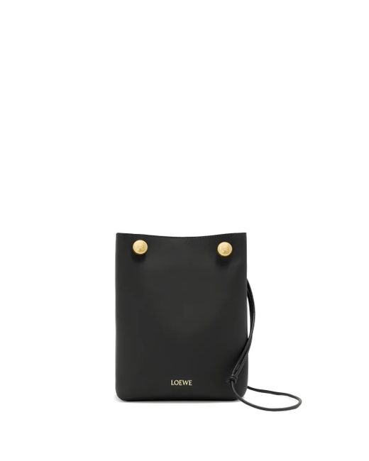 Clutch Pebble di Loewe in Black