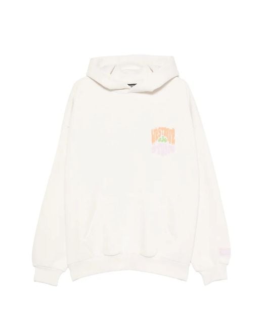 WRSTBHVR White Flynn Graphic-Print Hoodie