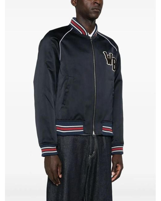 Wales Bonner Blue Marvel Jacket for men