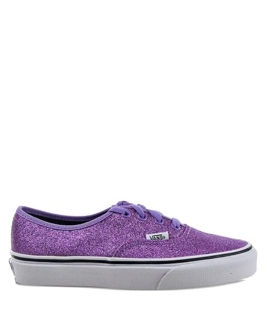 メンズ Vans Authentic Glitter Fairy Wren Sneakers Purple