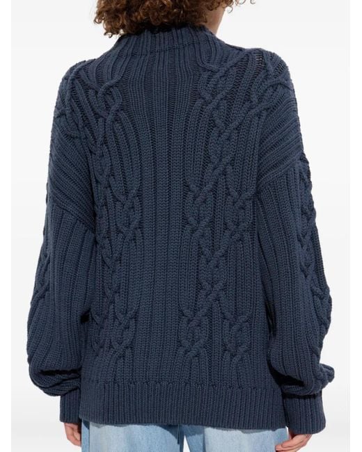 IRO Blue Wool Sweater 'Novani'