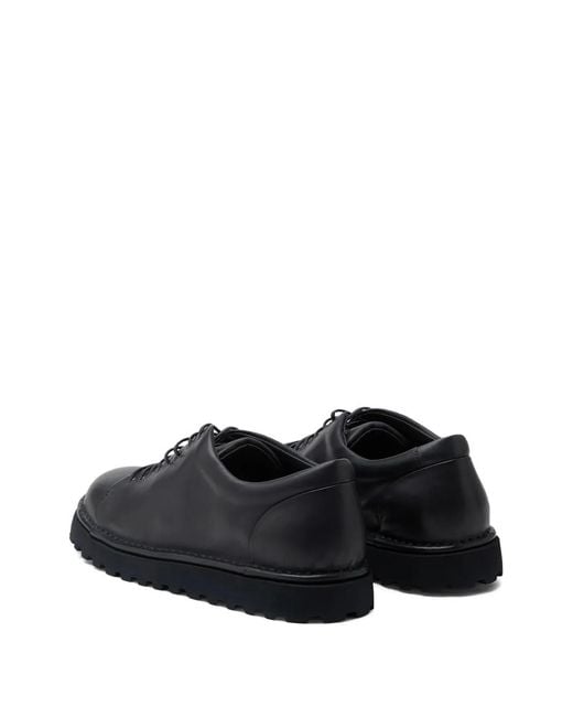 Marsèll Black Pallottola Pomice Lace-up Sneakers for men