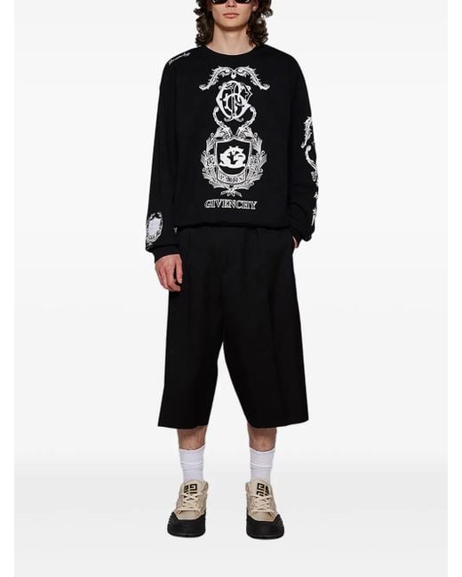 Givenchy Blue Base Sweatshirt for men