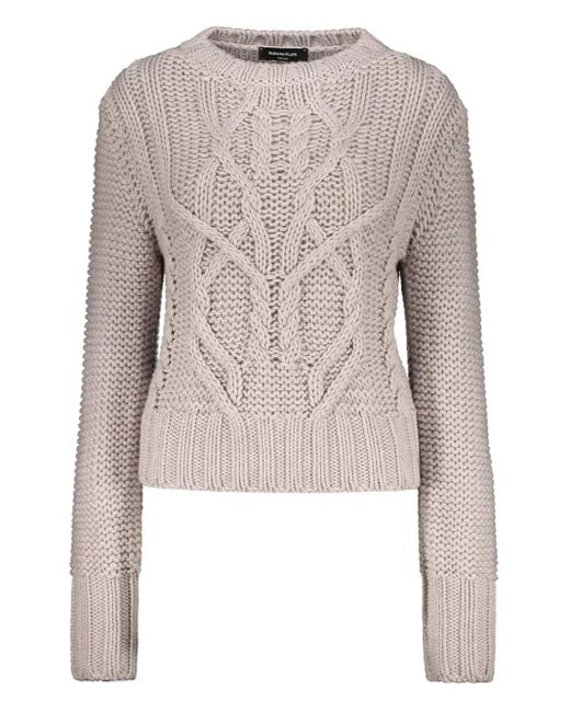 Fabiana Filippi Natural Virgin Wool Sweater