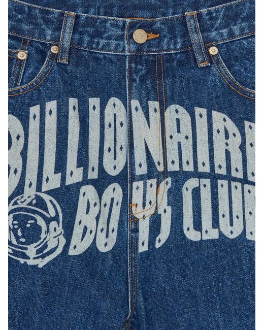 BBCICECREAM Blue Denim Shorts for men