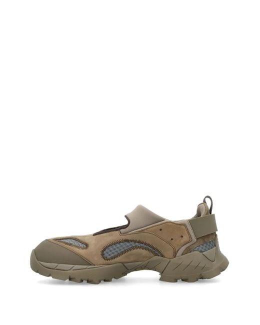 Roa Gray Rozes Panelled Sneakers