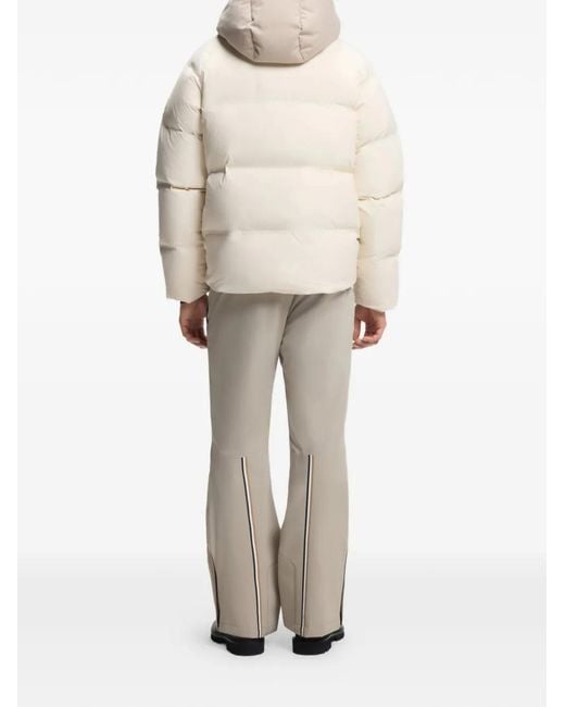 Boss White Hooded Ski Jacket