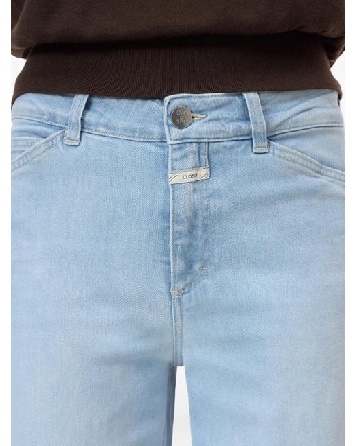 Vaqueros Anchos Closed de color Blue