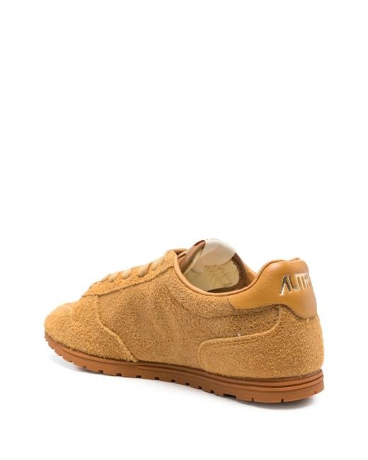Autry Brown Windspin Sneakers