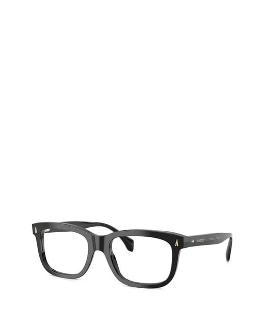 Moncler Black Square-Frame Glasses