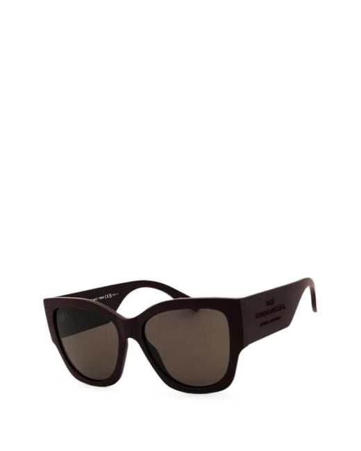 Marc Jacobs Black Square-Frame Sunglasses