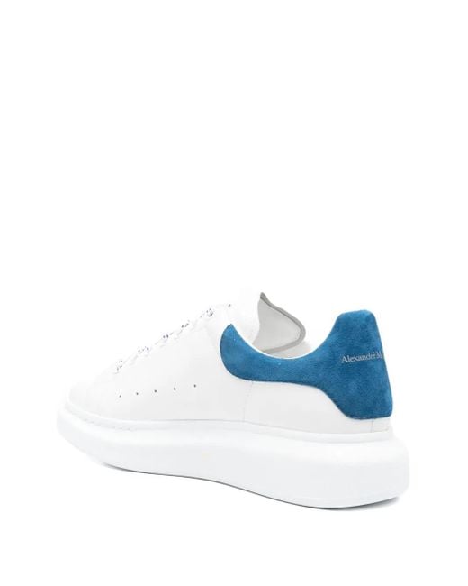 Alexander McQueen White Leather Sneakers for men