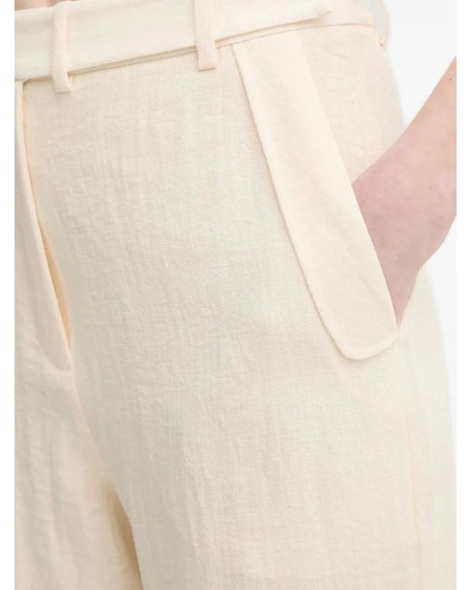 Munthe Natural Pocket-Detail Trousers