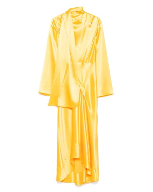 Acler Yellow Midi Baileygreen Dress