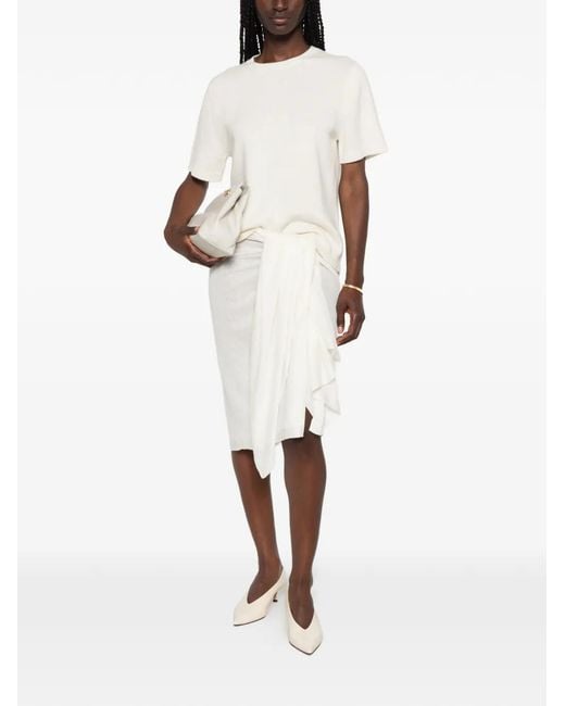 Soft Goat White Oversized Sweater
