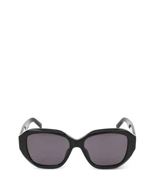 Givenchy Gray Geometric-Frame Sunglasses