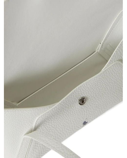 Polo Ralph Lauren White Polo Play Shoulder Bag
