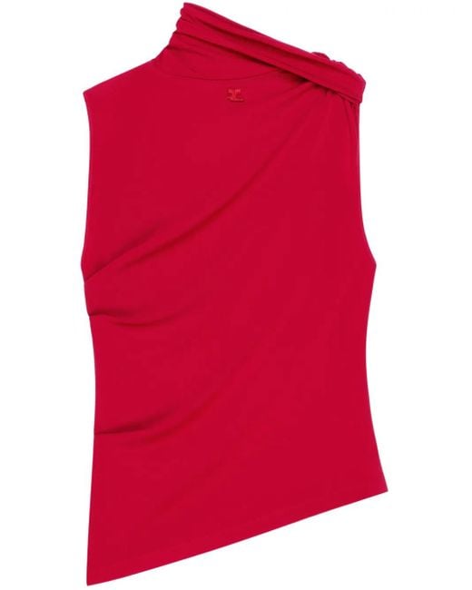 Courreges ジャージートップ Red