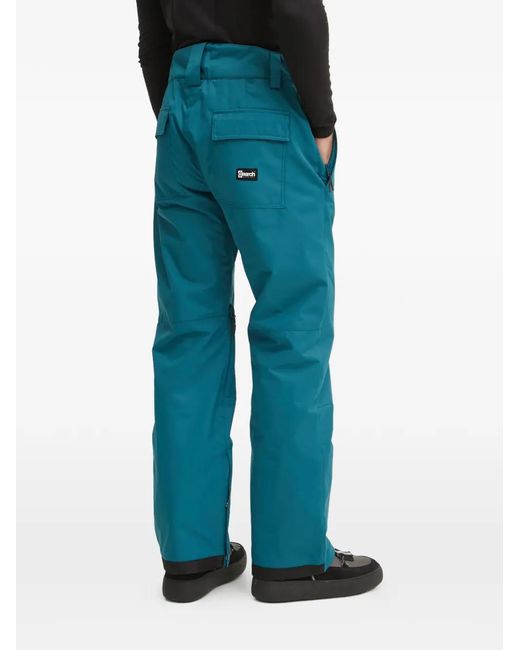 Rip Curl Blue Logo-Patch Ski Pants for men