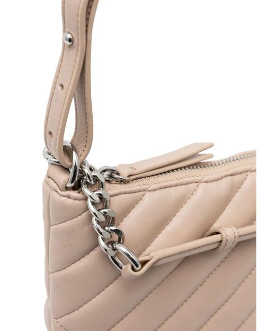 ARMANI EXCHANGE Pink Quilted Crossbody Bag