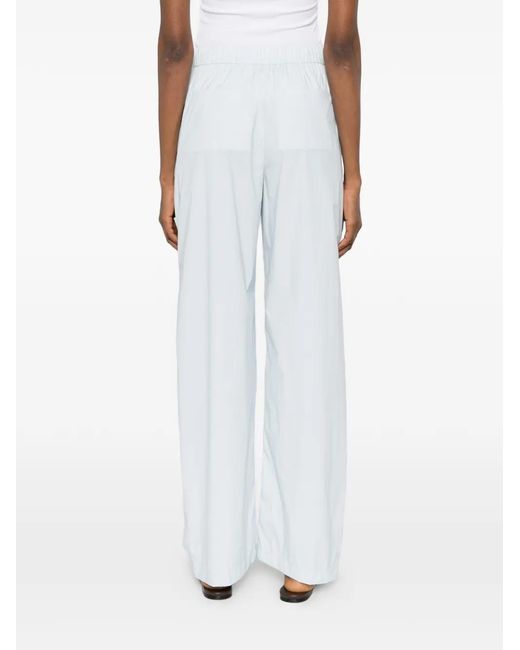 Herno White Drawstring-Waist Track Pants