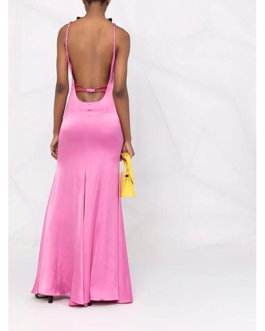 Jacquemus Pink La Robe Mentalo Dress