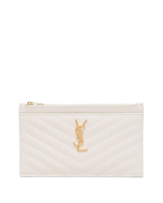 monogram bill pouch