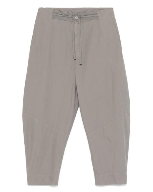 Transit Gray Cropped Trousers