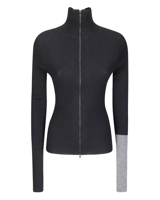 Chaqueta con cuello alto con cremallera Yohji Yamamoto de color Blue