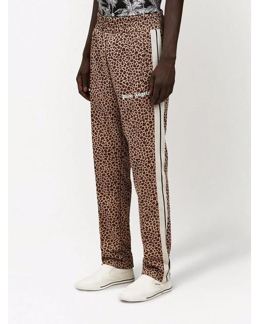 Palm Angels Natural Trousers for men