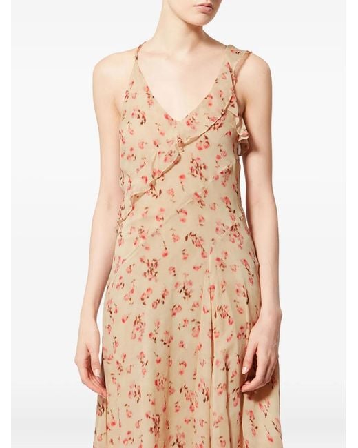 Isabel Marant Natural Luxie Long Dress