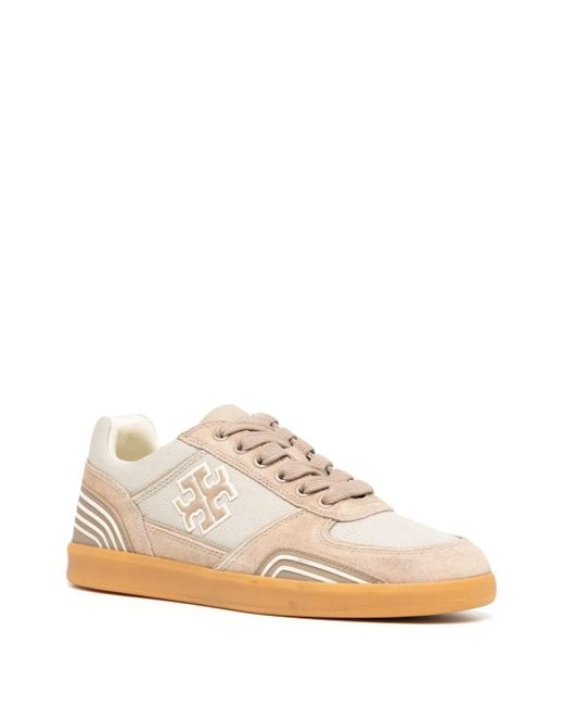 Tory Burch White Clover Court Sneakers