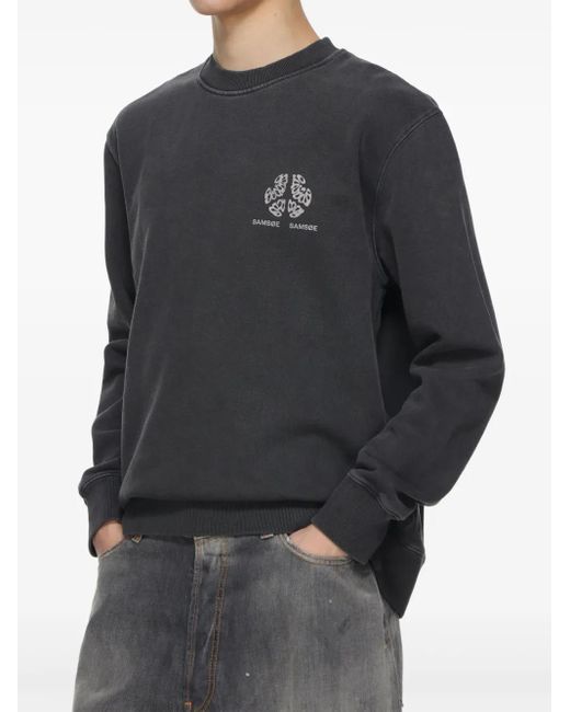 Samsøe & Samsøe Blue Sajournal Sweatshirt for men