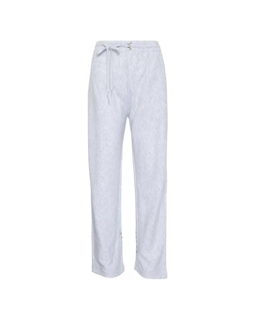 OPEN YY White Drawstring Convertible Track Pants