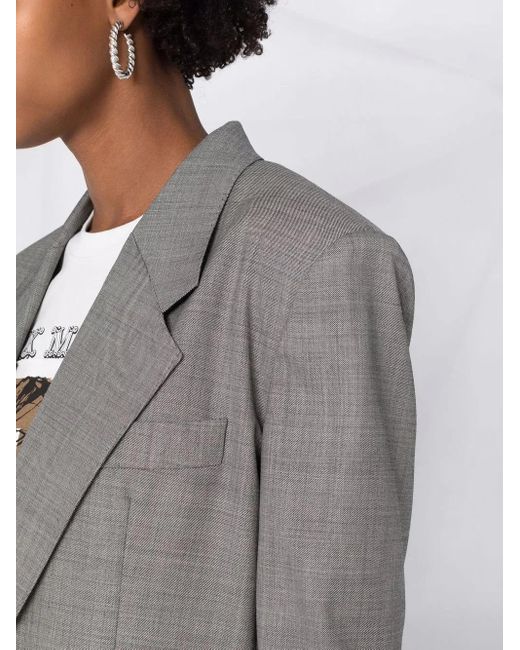 Max Mara Boxy Blazer in het Gray