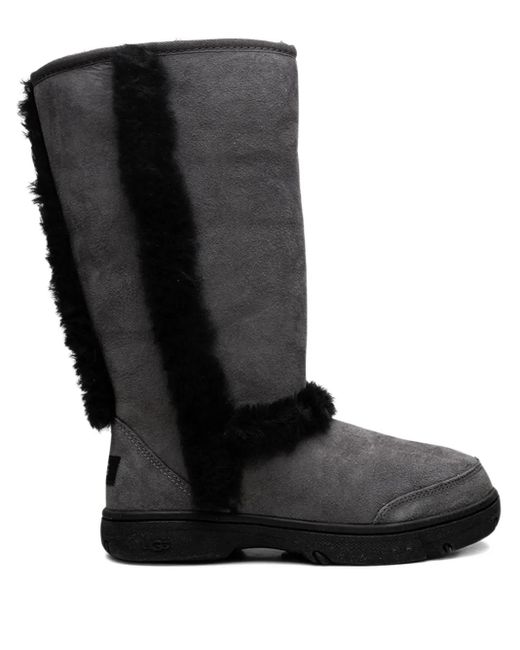Ugg Black Sunburst Tall Boots