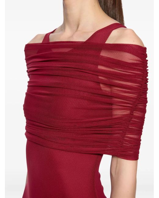 Atu Body Couture Layered Mesh Dress