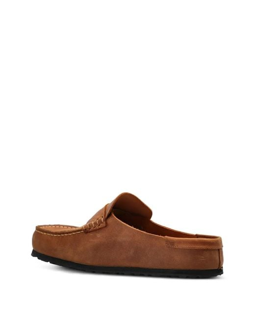 Birkenstock Brown Naples Wrapped for men