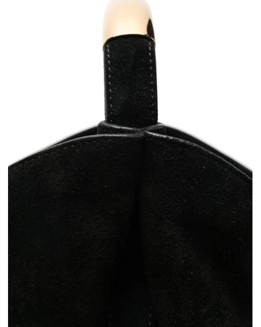 Moschino Black Logo-Lettering Tote Bag