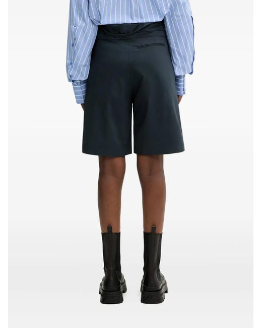 OTTOLINGER Blue Tie-Waist Shorts