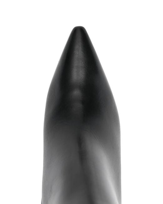 B1ARCHIVE Black 118Mm Point-Toe Sculpted-Heel Boots