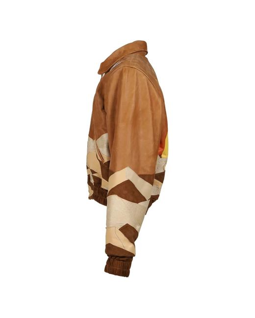 Giacca Travellers Con Design Patchwork di 3.PARADIS in Brown da Uomo
