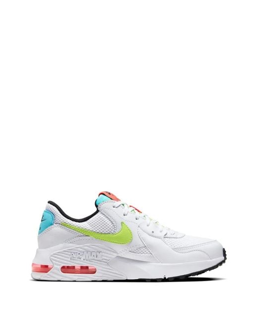 Nike White Baskets Air Max Excee
