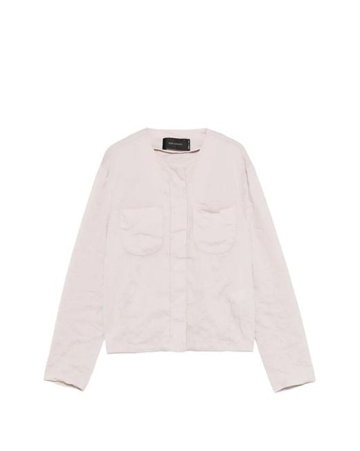 Cividini Pink Chest-Pocket Jacket