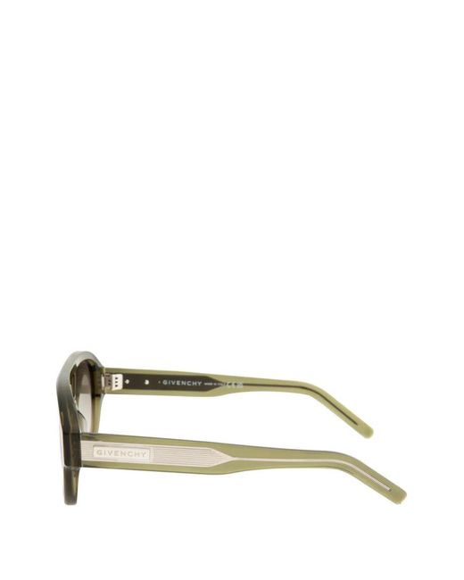 Givenchy Green Lunettes De Soleil À Monture Pilote Day for men
