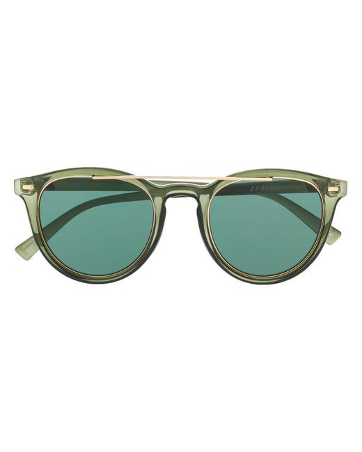 Le Specs Green Fire Starter Claw Sunglasses
