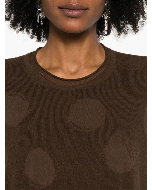 Uma Wang Brown Knitted Top