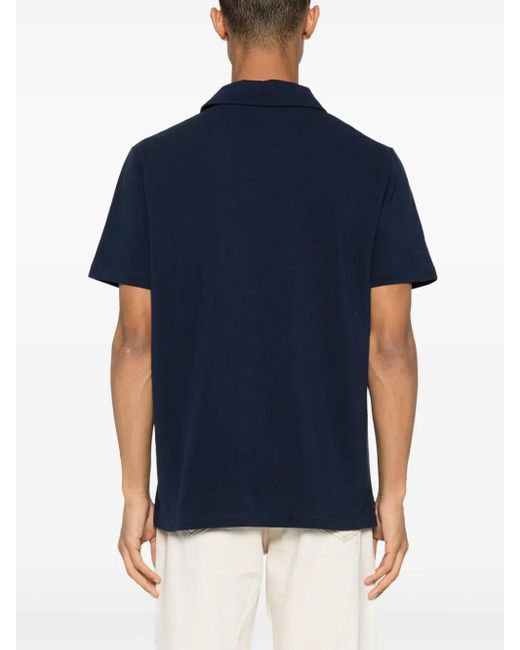 A.P.C. Blue Polo for men